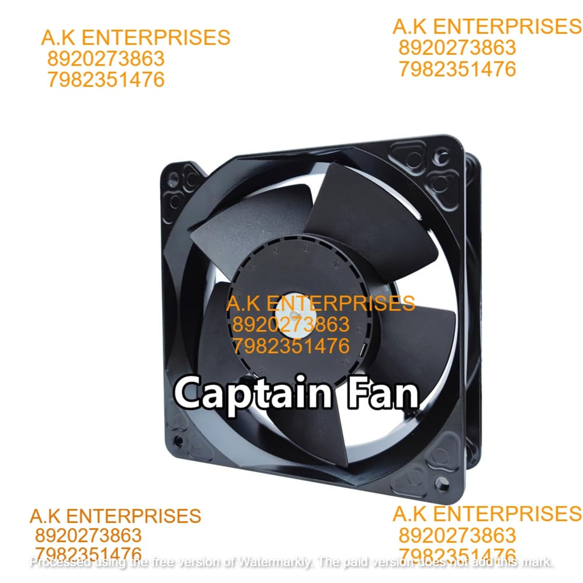  EBMPAPST 4114NH4 24V-1.25A 30W DC Brushless Air Cooling Fan 6800 RPM 120 * 120 * 38mm 2-Wire (Metal)