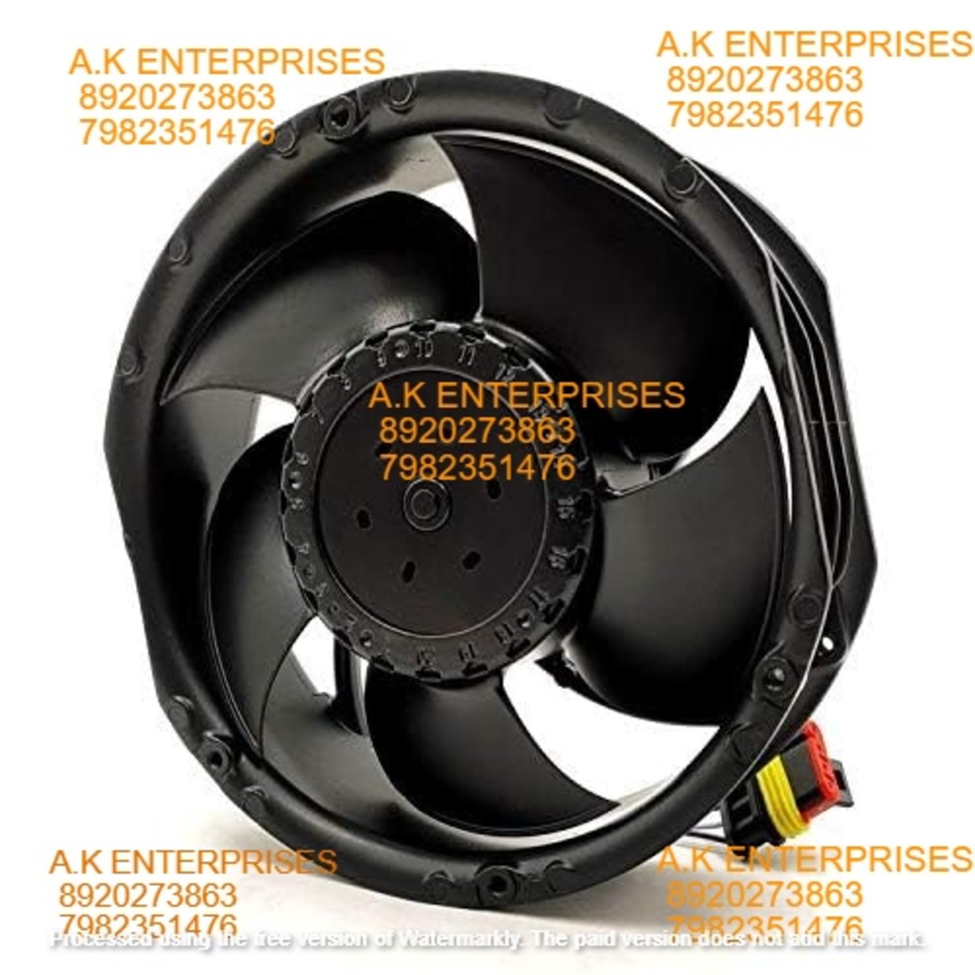 ebmpapst 6318/2TDHHP Axial Fan 48V-2.65A 127W DC Brushless Air Cooling Metal Fan 7000 RPM 172 * 50mm 4-Wire