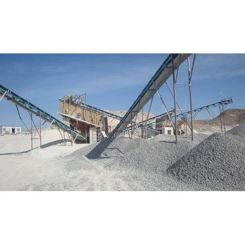 Stone Handling Conveyor - Mild Steel, 380-440 Volt | Efficient Stone Transport System For Heavy-duty Material Handling