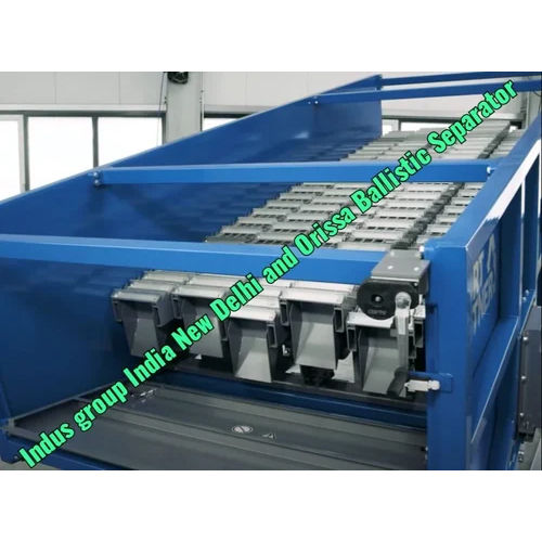 Ballistic Separator Machine For Solid Waste - Material: Mild Steel