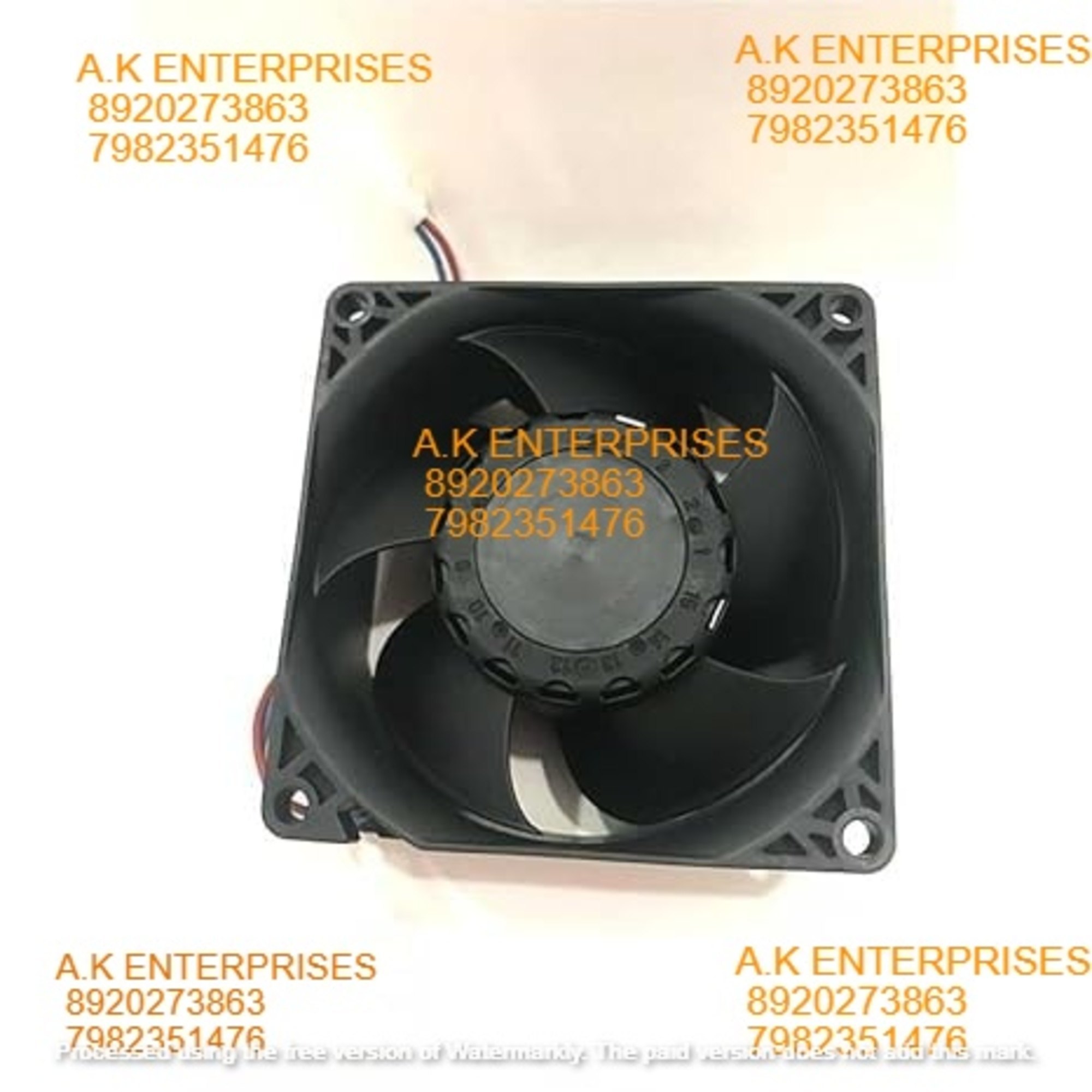 ebmpapst 8214JNR Axial Fan 24V-10.8W DC Brushless Air Cooling 8400 RPM 80 * 80 * 38mm 2-Wire