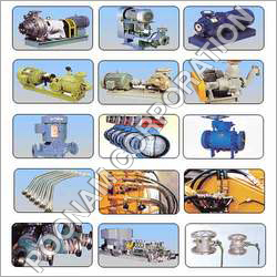 गैस संयंत्र के भाग