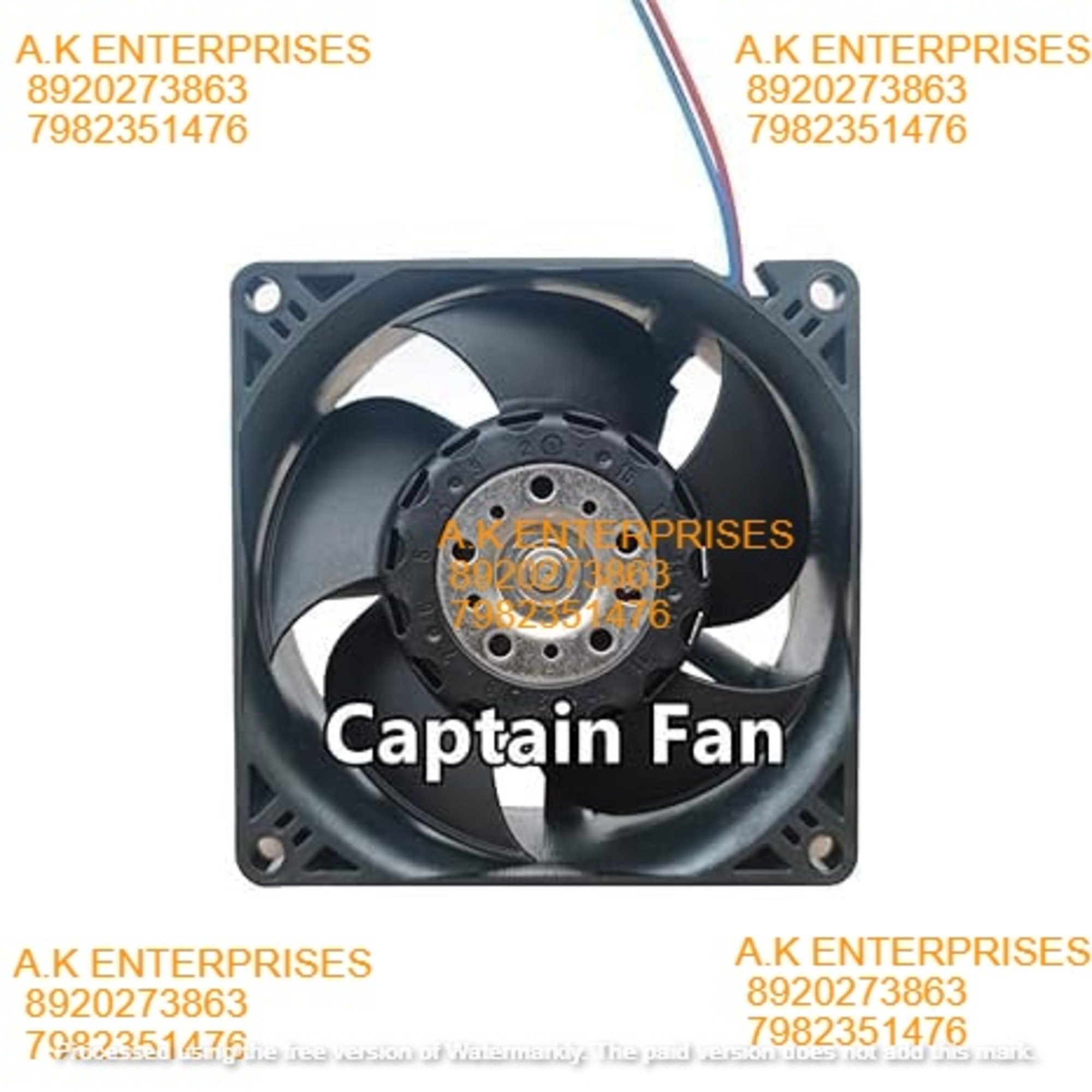 ebmpapst 8214 JH3 Axial Fan 24V-1.1A 26W DC Brushless Air Cooling Fan 12000 RPM 80 * 80 * 38mm 2-Wire