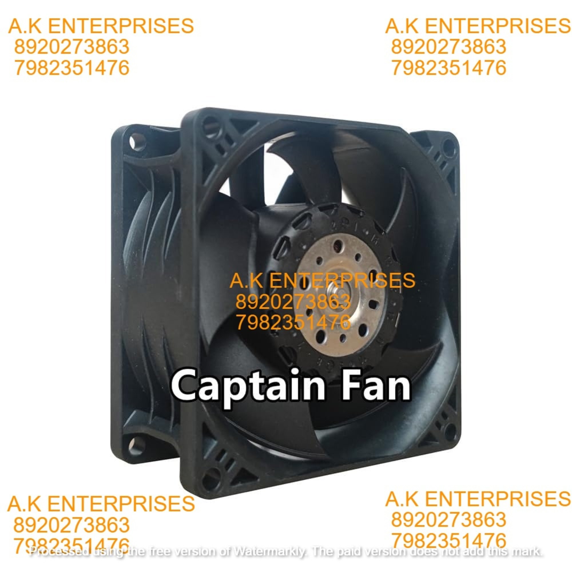 ebmpapst 8214 JH3 Axial Fan 24V-1.1A 26W DC Brushless Air Cooling Fan 12000 RPM 80 * 80 * 38mm 2-Wire