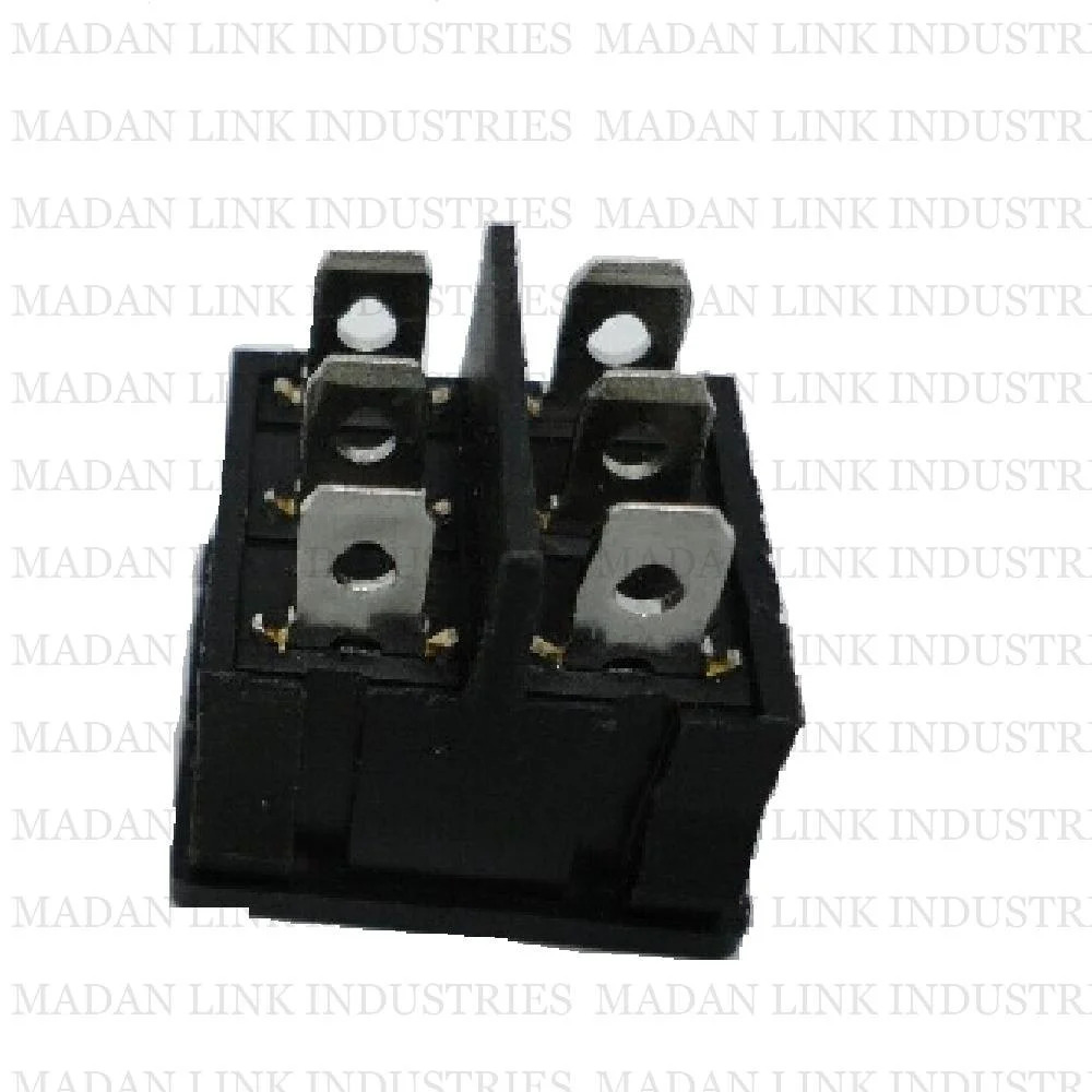 Rocker Switch Black 6 Pin On-off - Material: Copper