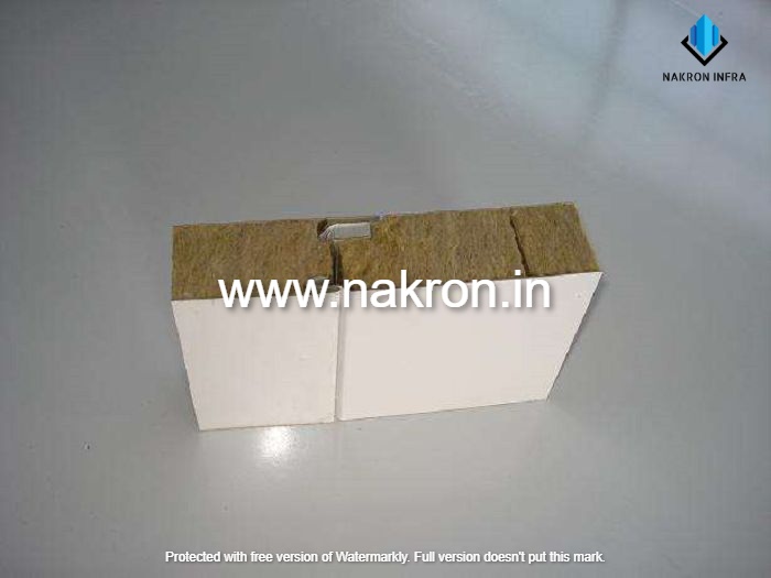 Insulated Rockwool Panel - Pattern: Plain