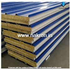 Insulated Rockwool Panel - Pattern: Plain