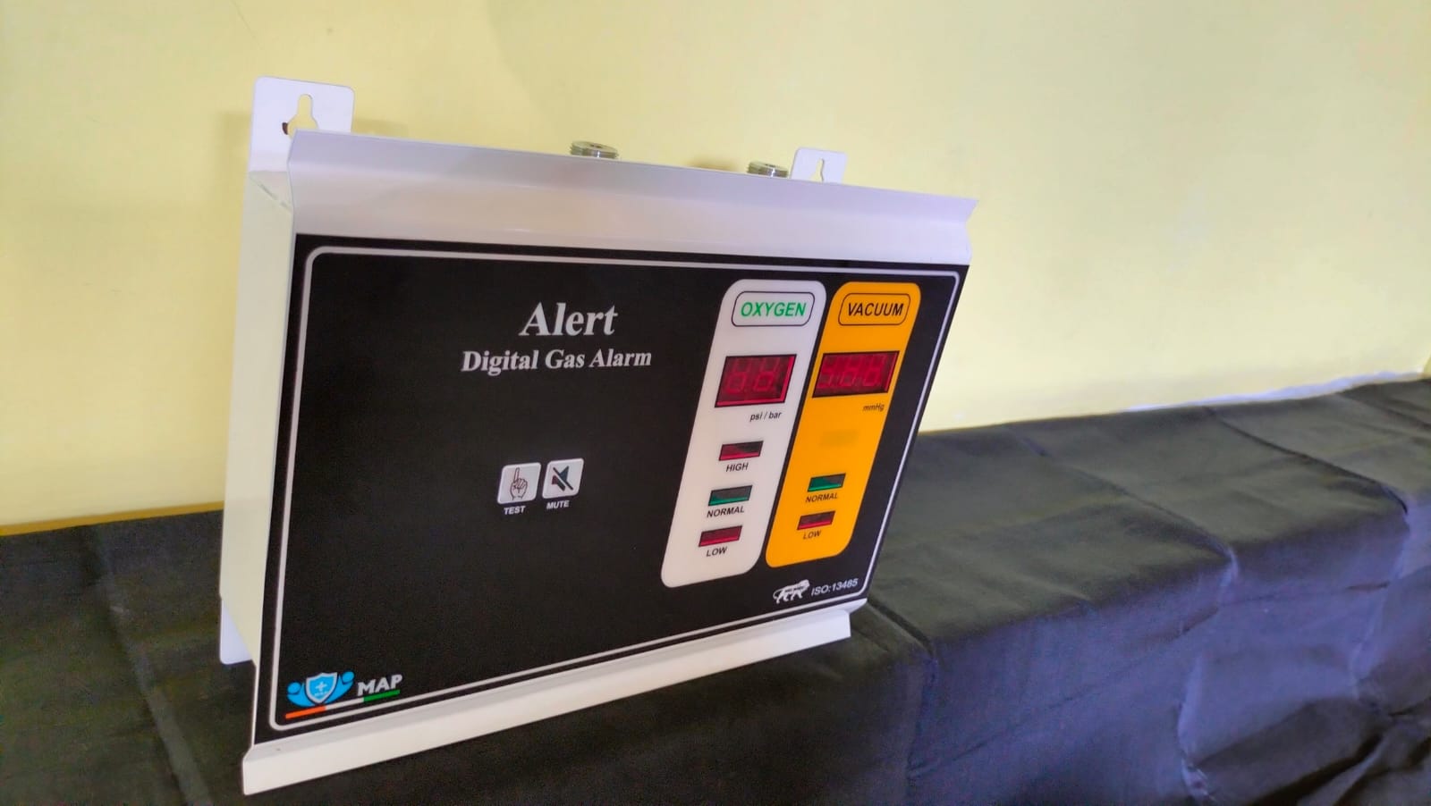 Digital Gas O2-vac Alarm System - Dimension (L*w*h): 300x200 Millimeter (Mm)