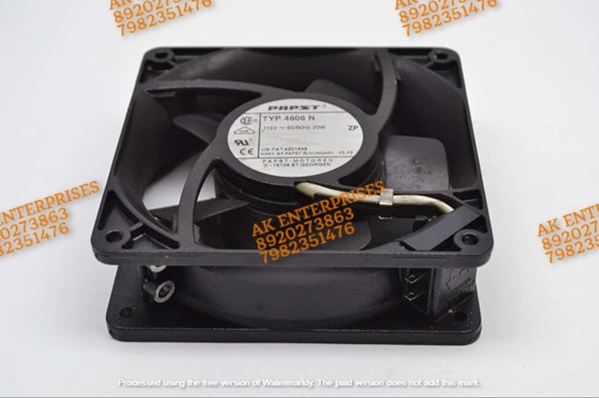 EBM PAPST 4606N AXIAL FAN 119MM 115VAC 51dBA