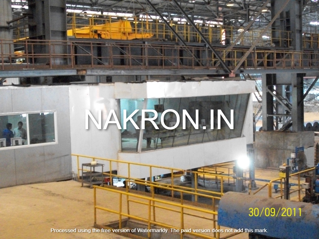 Prefab Control Pulpit - Door Material: Sandwich Board