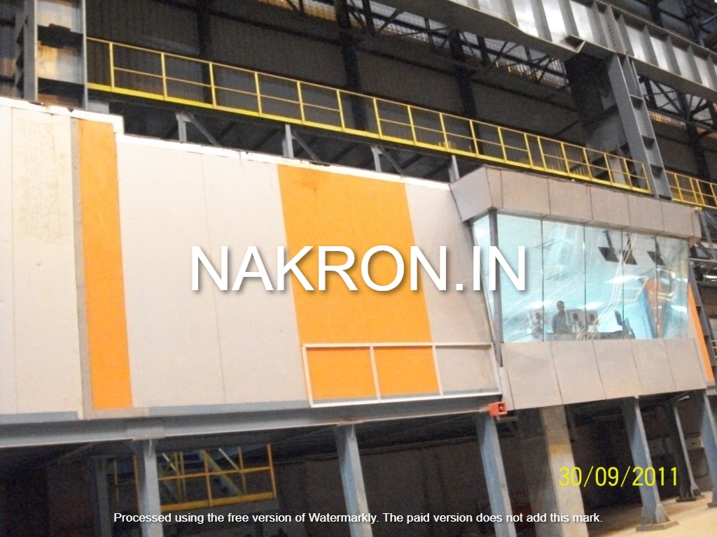 Prefab Control Pulpit - Door Material: Sandwich Board