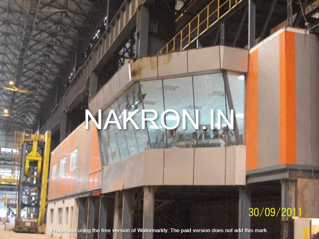 Prefab Control Pulpit - Door Material: Sandwich Board