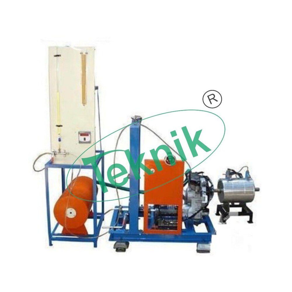 1 CYLINDER TWO STROKE PETROL ENGINE TEST RIG WITH ROPE BRAKE/ ELECTRICAL BRAKE/HYDRAULIC BRAKE/ AIR COOLED EDDY CURRENT/WATER COOLED EDDY CURRENT DYNAMOMETER