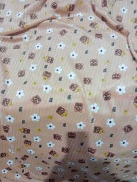 Baby Print Line Fabric - 100% Cotton, Multi-sized Variants, Vibrant Colors | Ideal For Shirting, Handkerchiefs, Scarves, Easy Care Instructions