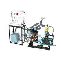 3 OR 4 CYLINDER FOUR STROKE PETROL ENGINE TEST RIG WITH ROPE BRAKE/ ELECTRICAL BRAKE/HYDRAULIC BRAKE/ AIR COOLED EDDY CURRENT/WATER COOLED EDDY CURRENT DYNAMOMETER