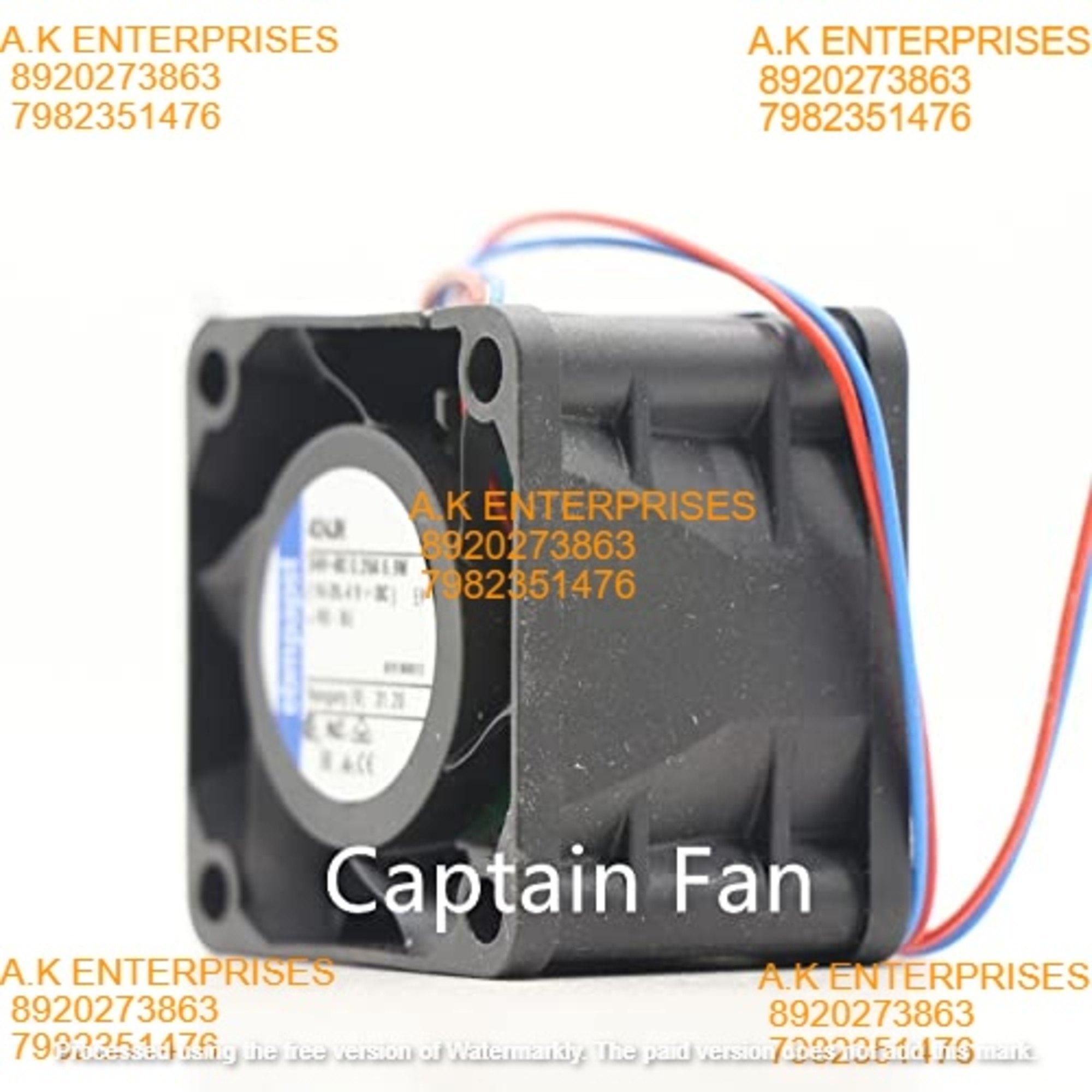 EBMPAPST 424JH Axial Fan 24V-0.29A 6.9W DC Brushless Air Cooling Fan 6900 RPM 40 * 40 * 28mm 2-Wire