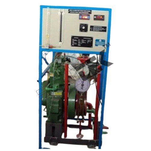 1 CYLINDER FOUR STROKE WATER COOLED DIESEL ENGINE TEST RIG WITH ROPE BRAKE/ELECTRICAL BRAKE/HYDRAULIC BRAKE/AIR COOLED EDDY CURRENT/WATER COOLED EDDY CURRENT DYNAMOMETER