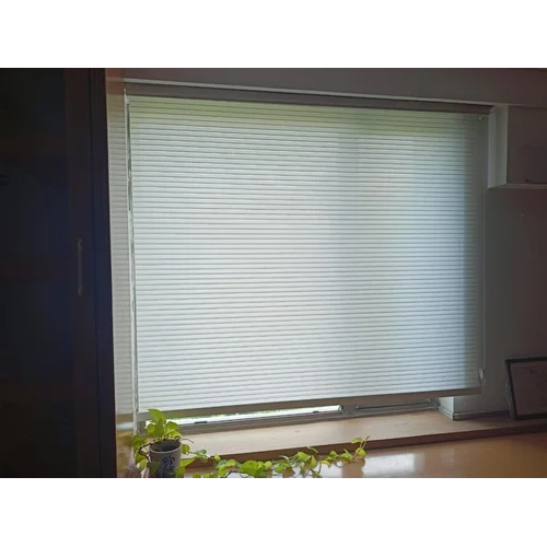 Plain Pvc Roller Blind - Color: White