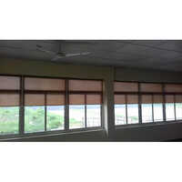 Roller Polyester Blind - Color: Brown