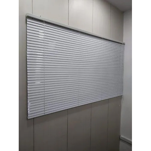 Aluminium Roller Blind - Color: White