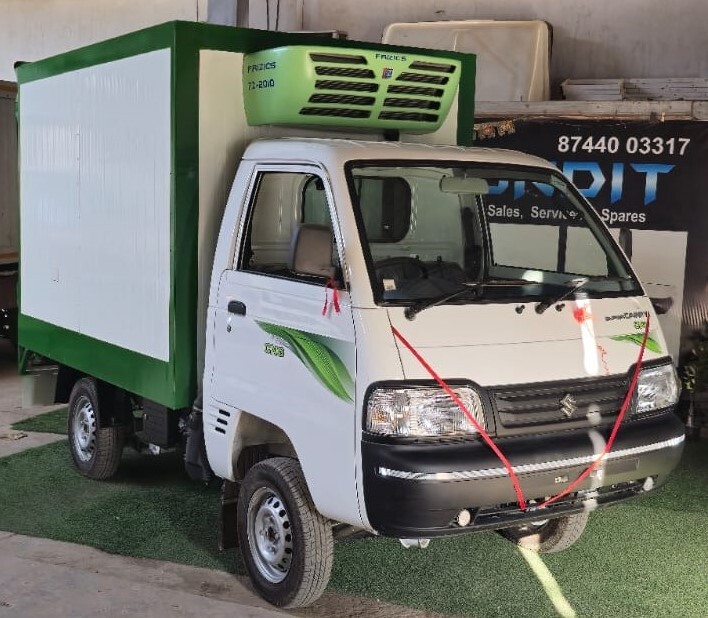 Refrigerated Container - Color: White