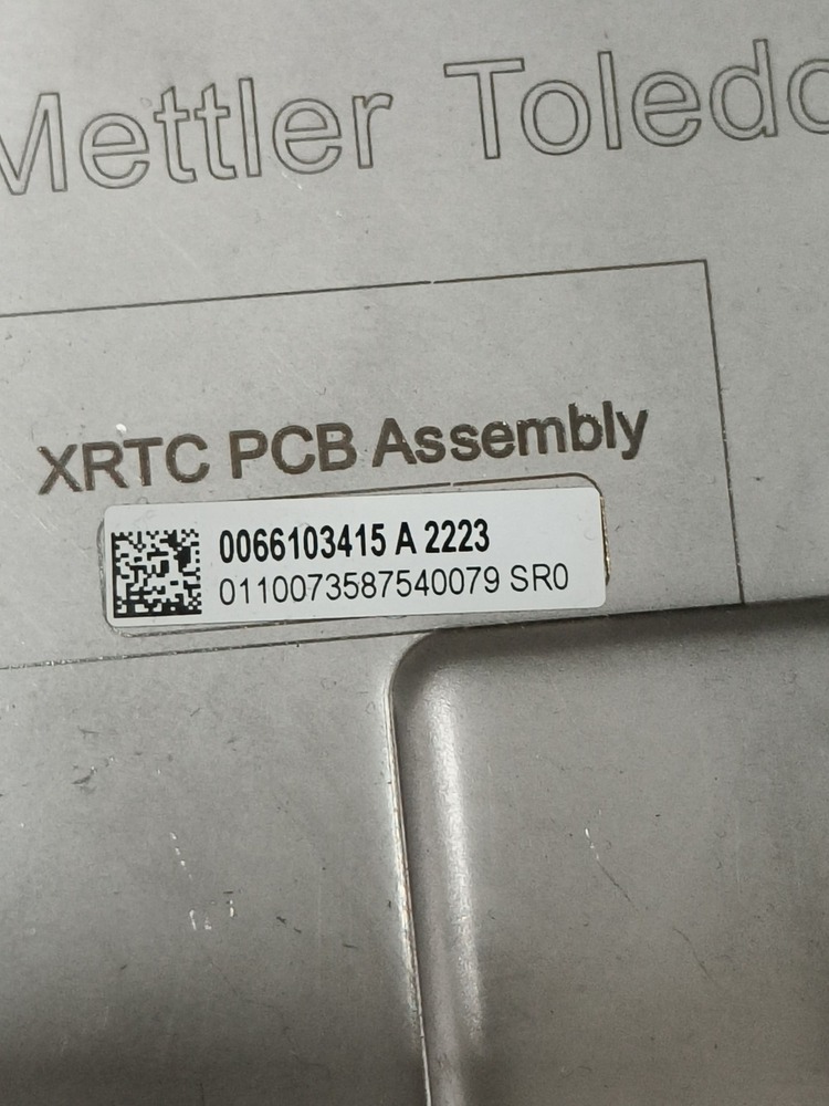 METTER TOLEDO XRTC PCB ASSEMBLY