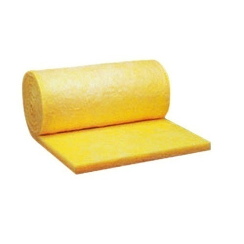 Glasswool Insulation - Yellow Glass Wool, Standard Size | Anti-bacterial, Anti-fungal & Eco-friendly