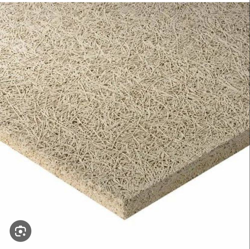 Wood Wool Tile - Wood Wool Material, Standard Size, Matte Finish, Various Shades Of Gray | Ideal For Ceiling Applications In Residential And Commercial Spaces