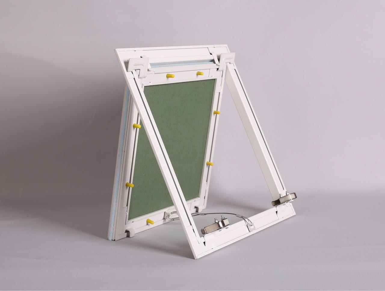Access Panel - Aluminum, Standard Size, White & Sea Blue | Versatile For Industrial Use, Modern Design For Office Settings