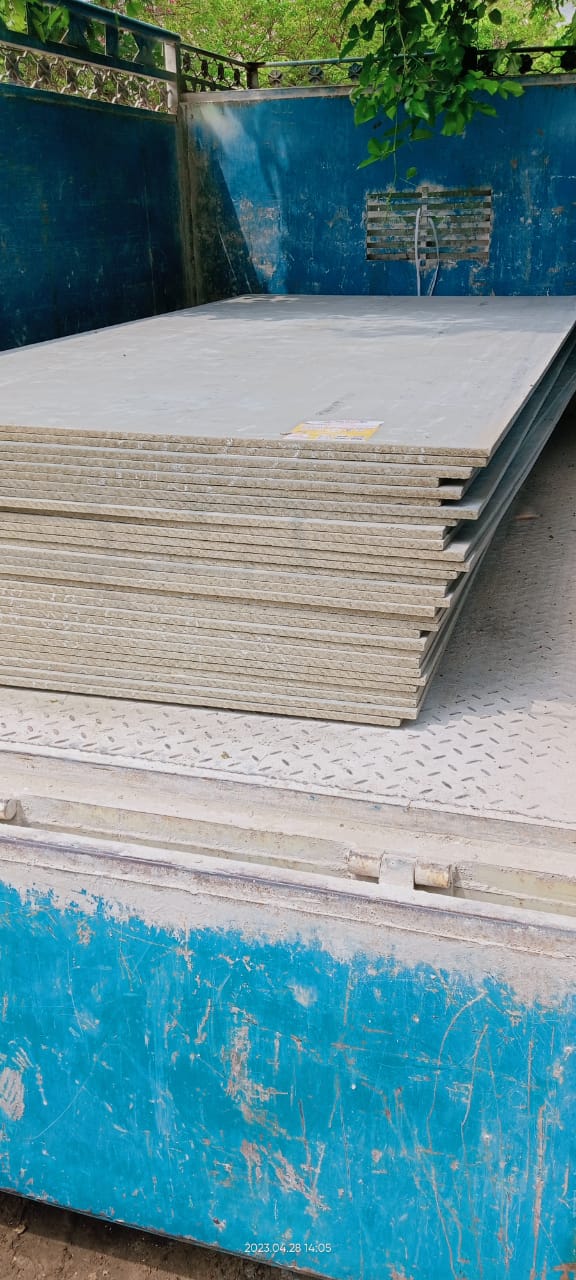 Bison Cement Boards - Cement, Standard Size, Classic Grey | Coated For Durability, Ideal For Industrial Applications In The Construction Sector