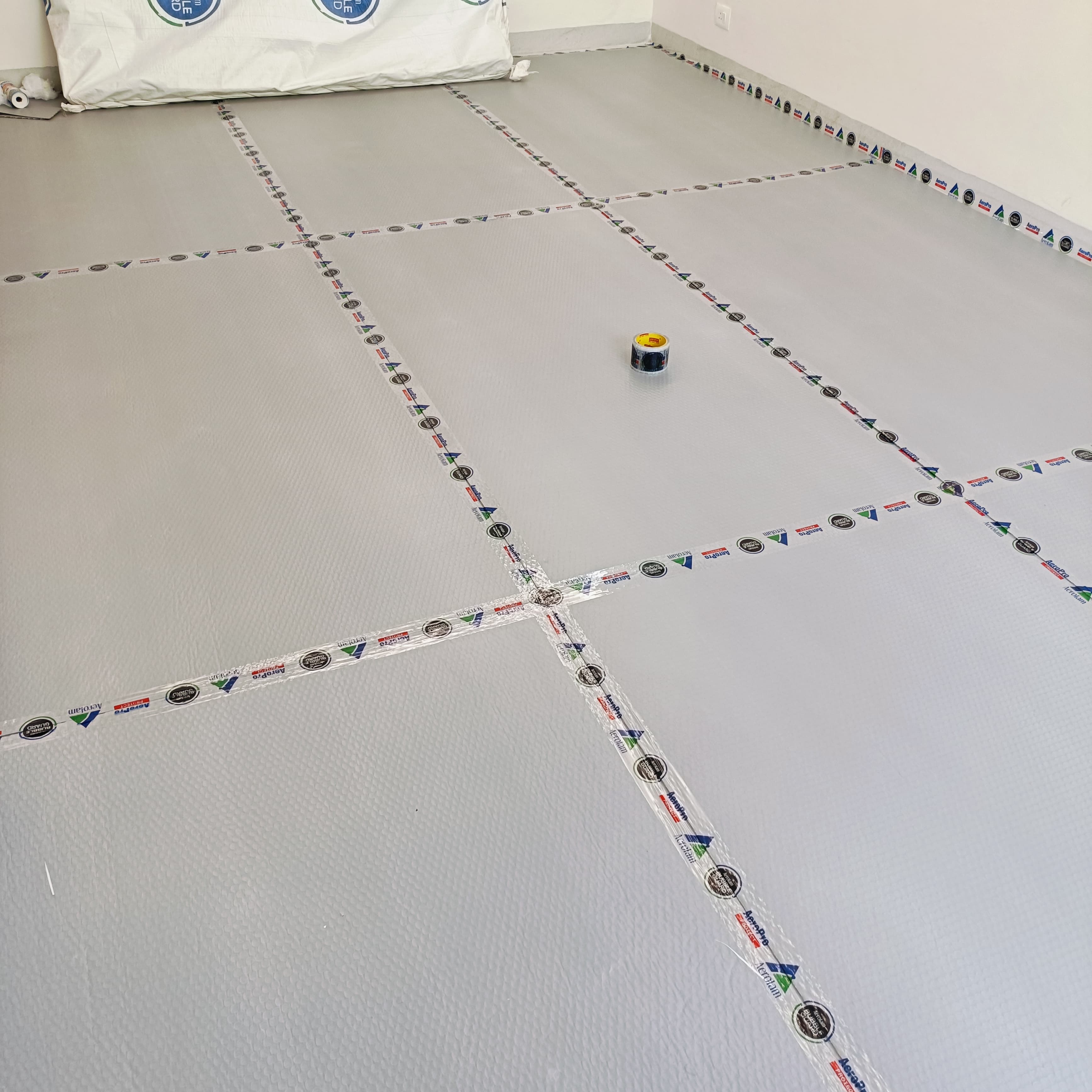 Floor Protection Sheet - Color: Grey