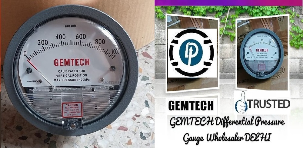 GEMTECH Differential Pressure Gauge Delhi - Chakala Industrial Area Maharashtra