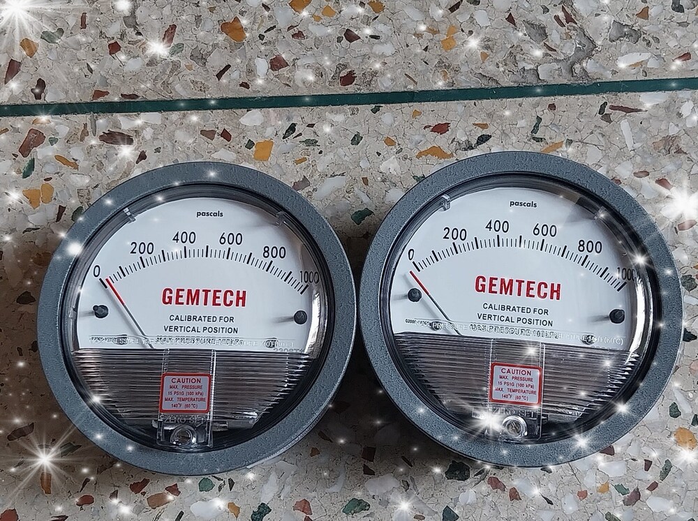 GEMTECH Differential Pressure Gauge From Shreenathji Industrial Estate Ahmedabad Gujarat