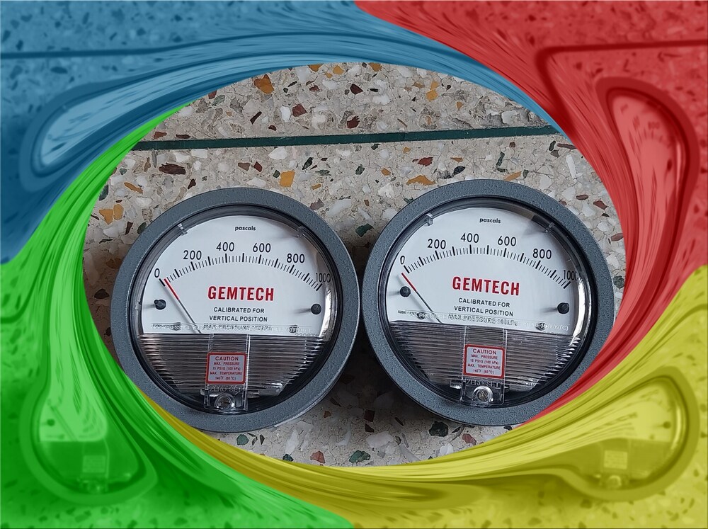 GEMTECH Differential Pressure Gauge From Shreenathji Industrial Estate Ahmedabad Gujarat