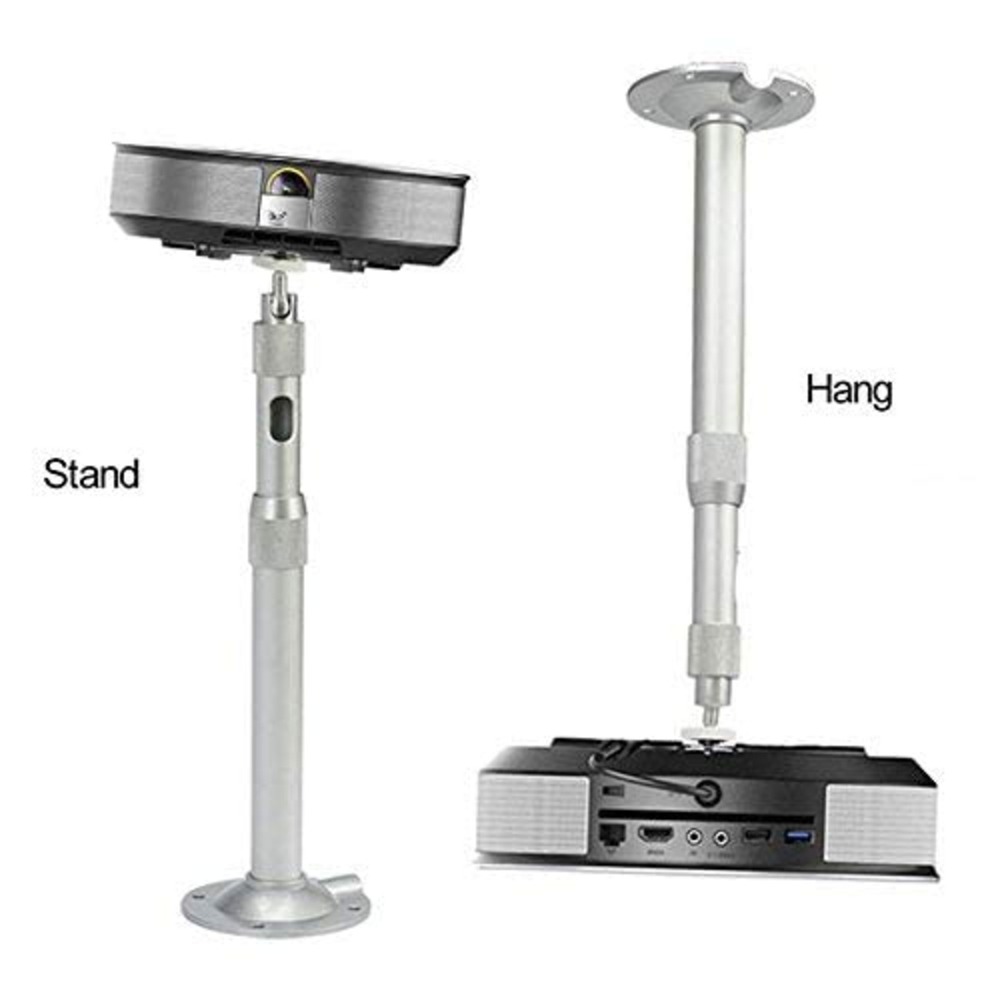 Universal Projector Mount - Extendable 12-24 Inch, 360 Degree Rotatable With 90 Degree Tilt For Cctv And Mini Projectors, Ideal For Indoor And Outdoor Use