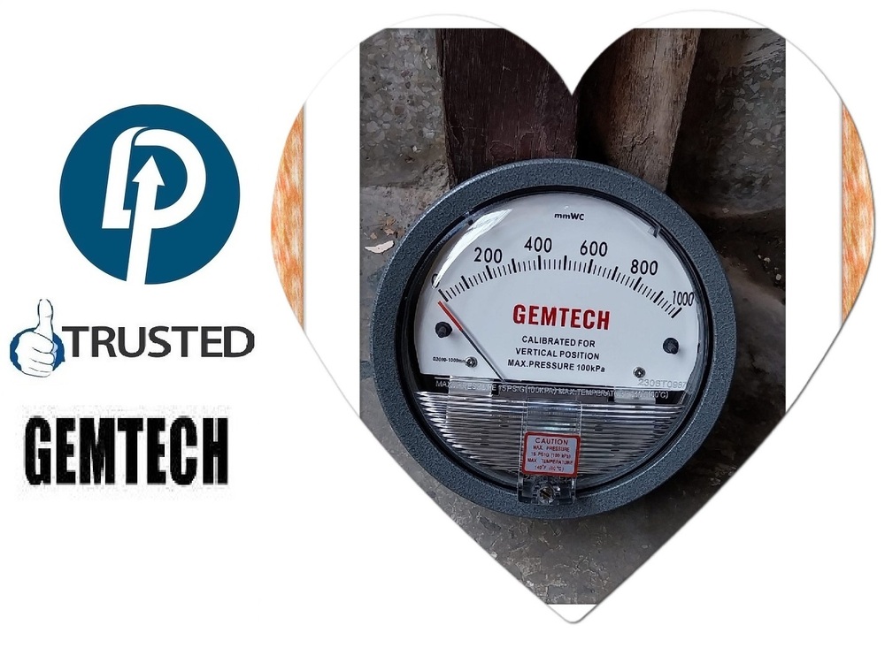 GEMTECH Differential Pressure Gauge Delhi - Additional Jejuri Industrial Area Pune