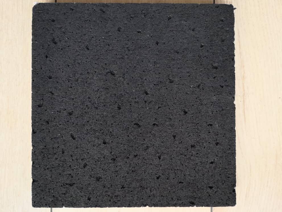 Black Fissured Square 15Mm - Application: Ceiling Tiles