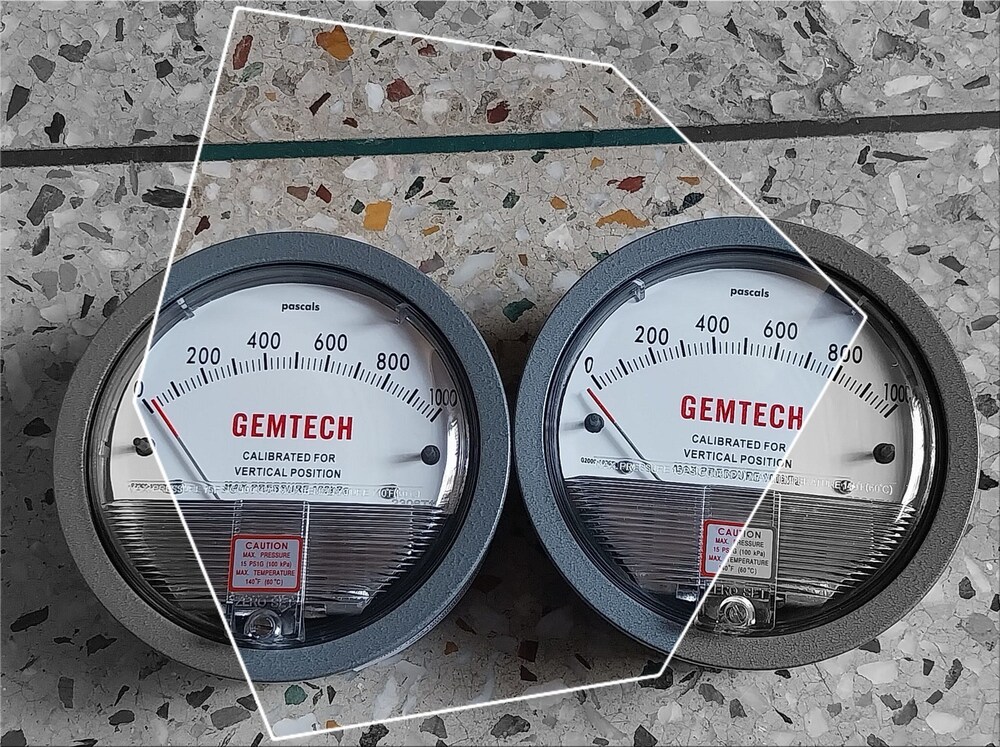 GEMTECH Differential Pressure Gauge Delhi From Chakala Industrial Area Maharashtra