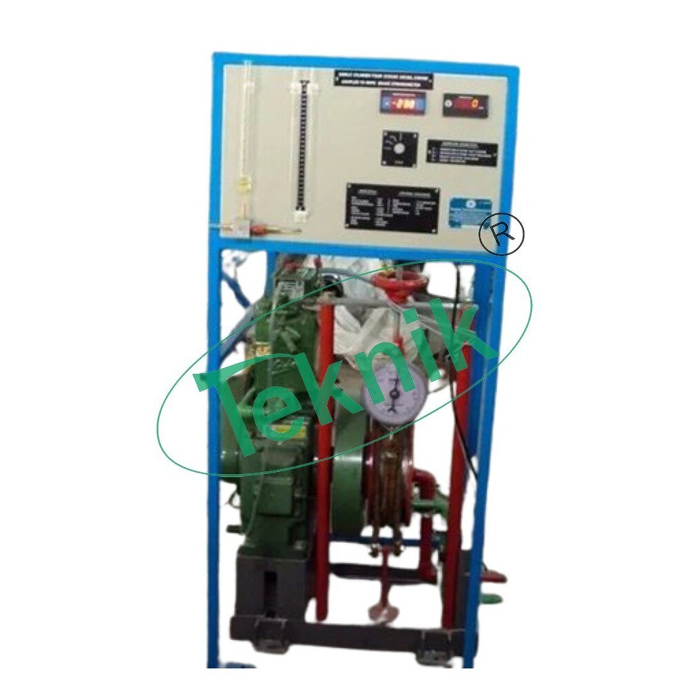 Vcr 1 Cylinder Four Stroke Diesel Engine Test Rig With Rope Brake ...