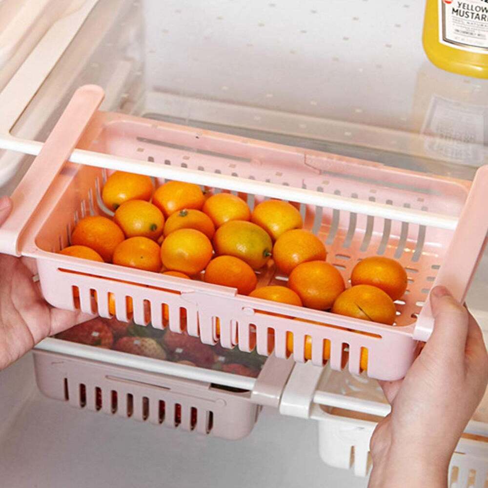 Expandable Adjustable Multipurpose Fridge Storage Baskets