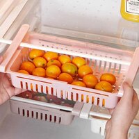 Expandable Adjustable Multipurpose Fridge Storage Baskets