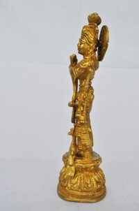 Handmade Lord krishna Brass Statue By Aakrati