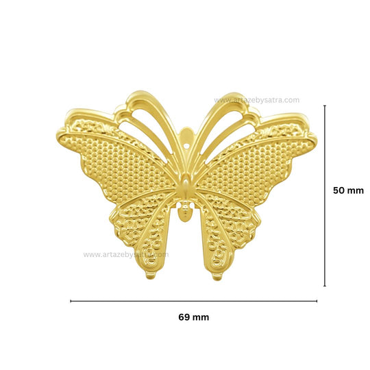 Butterfly Metal Art | Size : 50mm | 20pcs | F-6-12