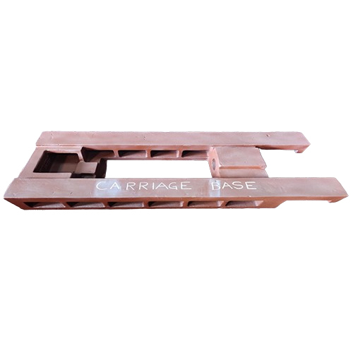 Painted Un-Machined Carriage Base Casting - Color: Brown