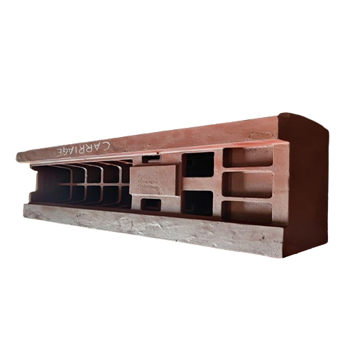 Painted Un Machined Carriage Casting - Color: Brown