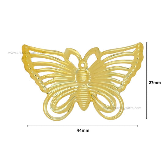 Butterfly Metal Art | Size : 27mm | 20pcs