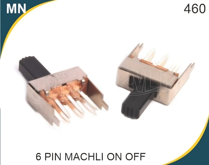 Machli Slide Switch 6 Pin On Off