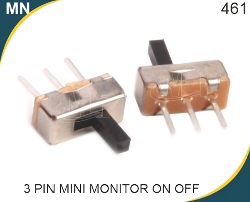 3 Pin Mini Slide Switch On-off