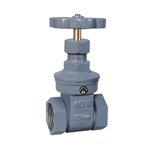 Cast Iron Screwed Ends Gate Valve - Color: Grey