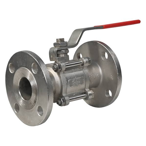 Flanged 3Pc Design Stainless Steel Ball Valve - Application: Water